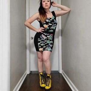 Sexy Hot Kiss Stretch Dress